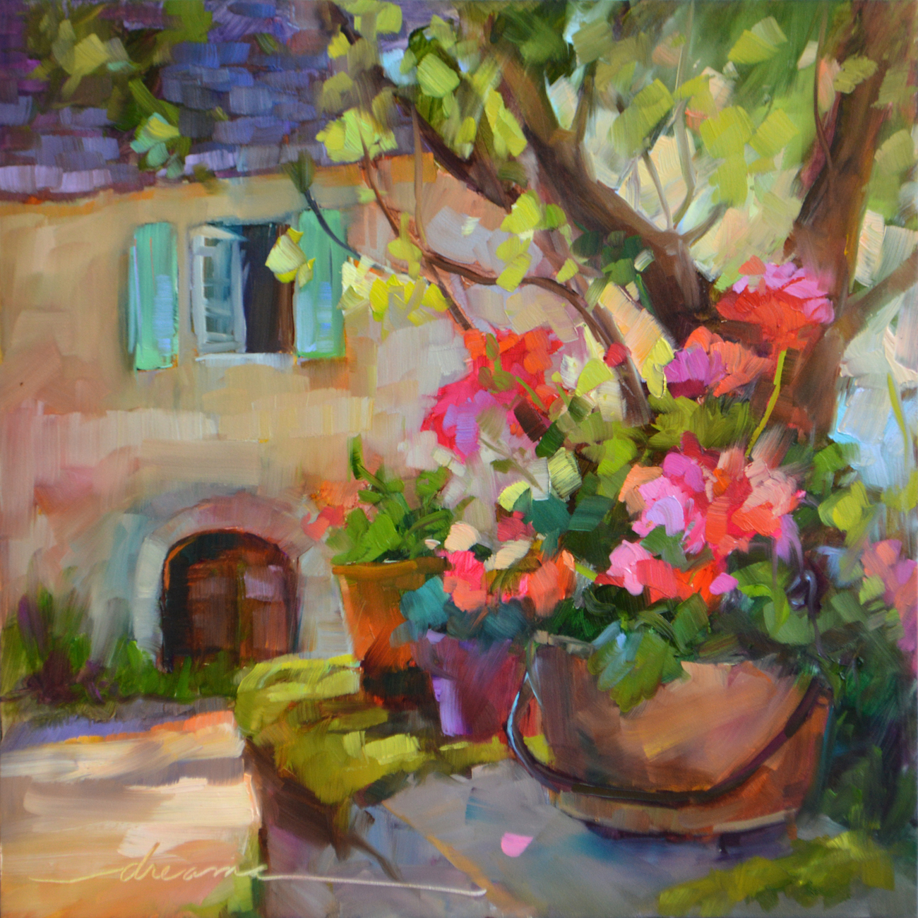 "Sunny Beginnings" Artist Dreama Tolle Perry