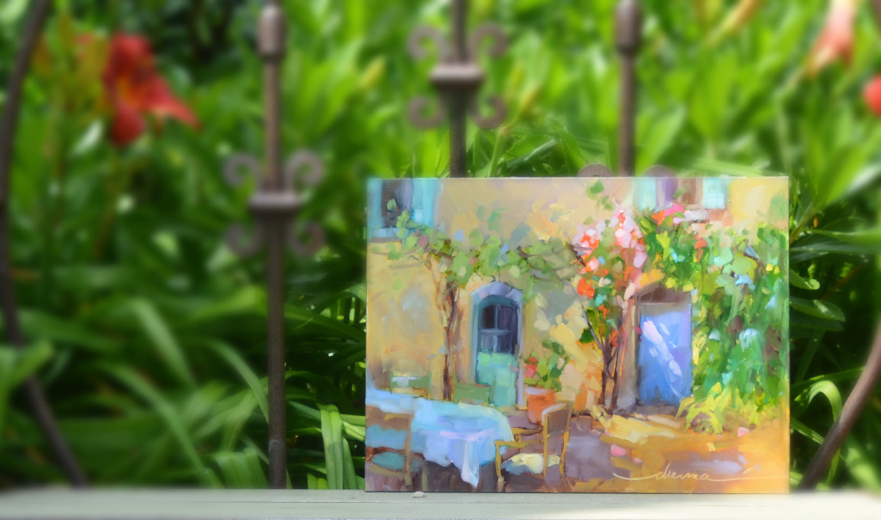 Paint Provence ONLINE with Dreama. Learn More> https://dreamatolleperry.com