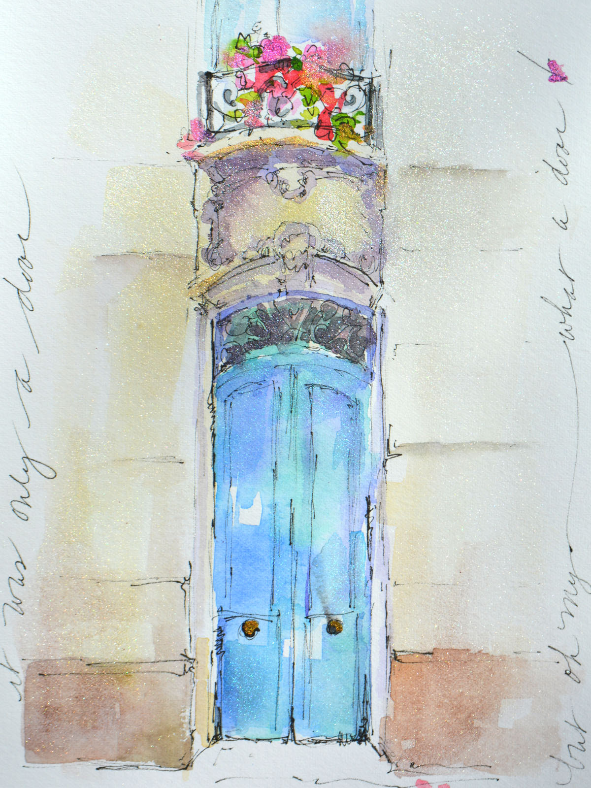 Paris Doorway -- dreamatolleperry.com