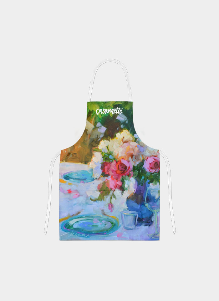 Dreama Tolle Perry Apron – Rose and Roses – https://dreamatolleperry.com