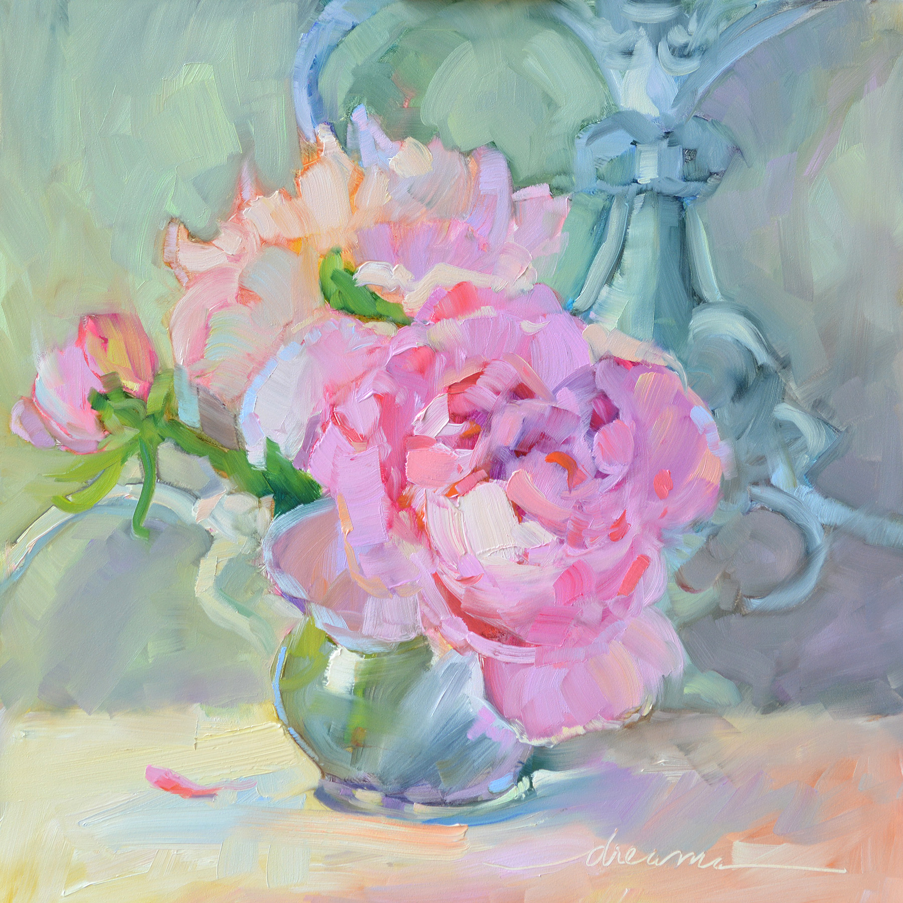 Cottage Peonies - Dreama Tolle Perry - https://dreamatolleperry.com/