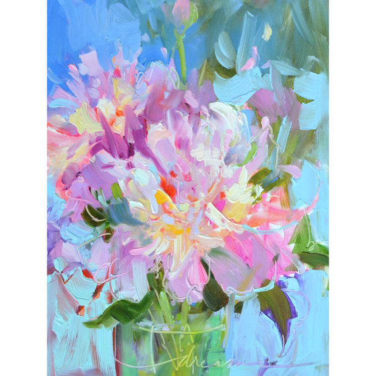 Paris Peonies For Two - Dreama Tolle Perry Art